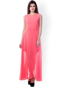 Miss Chase Pink Maxi Dress