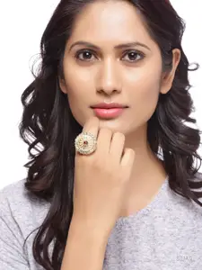 Silvermerc Designs Women Handcrafted Silver-Plated Ring