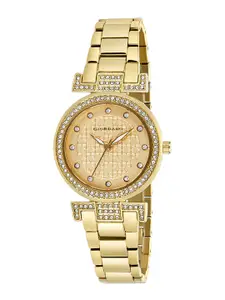 GIORDANO Women Gold-Toned Analogue Watch A2057-33