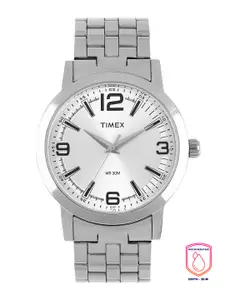 Timex Men Silver-Toned Analogue Watch - TI000T11200