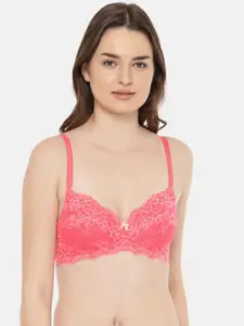 Amante Padded Wirefree Lace Delight Bra - BRA30501