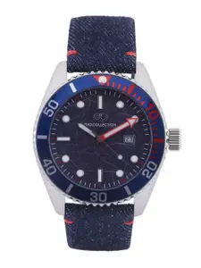 GIO COLLECTION Men Blue Analogue Watch