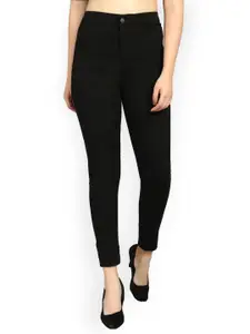 Kotty Women Black Skinny Fit High-Rise Clean Look Jeans