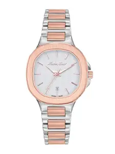 Mathey-Tissot Swiss Made Women White Analogue Watch D152RA