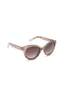 Daniel Klein Women Polarised Cateye Sunglasses DK4072-C3_OR