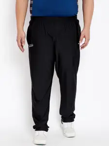 bigbanana Plus Size Men Black Track Pants