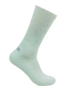 Bonjour Men Grey Patterned Calf Length Socks