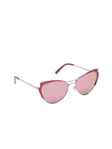 Fastrack Women Cateye Sunglasses M196PK1F