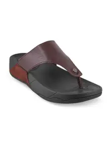 Metro Men Brown Comfort Sandals