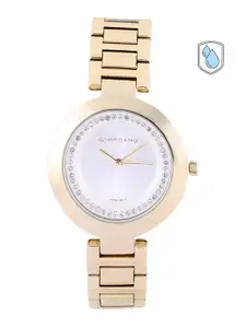 GIORDANO Women White Analogue Watch 2975