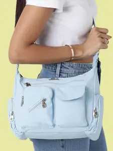 Lavie Women Grey Cleo Shoulder Handbag