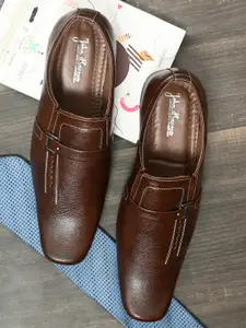 John Karsun Men Brown Formal Shoes