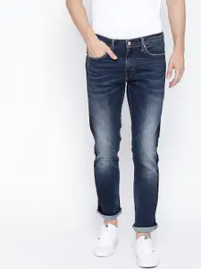 Levis Men Navy Slim Fit Low-Rise Clean Look Stretchable Jeans 511