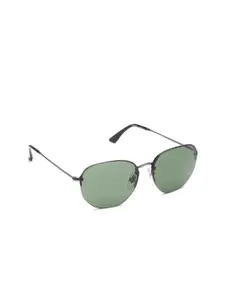 Fastrack Men Oval Sunglasses M217GR1
