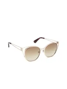 Fastrack Women Cateye Sunglasses NBM175BR1F