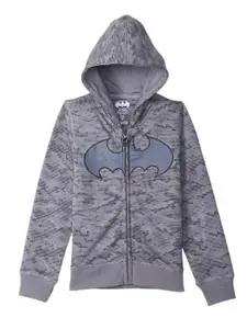 Kids Ville Batman featured Grey Sweatshirt for Boys