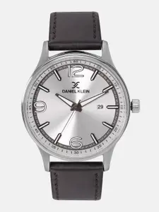 Daniel Klein Men Silver-Toned Analogue Watch DK12019-5