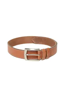 United Colors of Benetton United Colors of Benetton Men Brown Solid Leather Belt