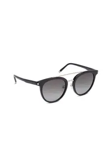 Calvin Klein Women Round Sunglasses Ck 4352 001 53