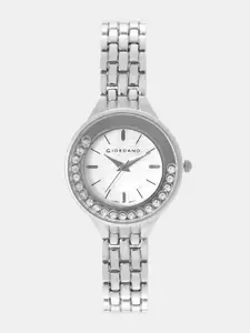 GIORDANO Women Off-White Analogue Watch F2090-11