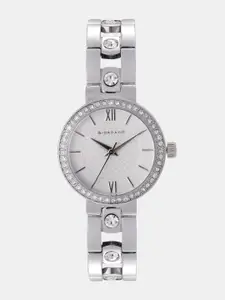 GIORDANO Women Silver-Toned Analogue Watch A2088-11