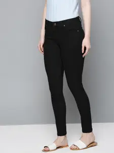 Chemistry Women Black Regular Fit Mid-Rise Clean Look Stretchable Jeans