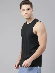 HRX by Hrithik Roshan Men Black Advanced Rapid Dry Training T-shirt