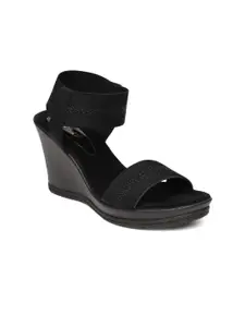 Catwalk Women Black Solid Heels