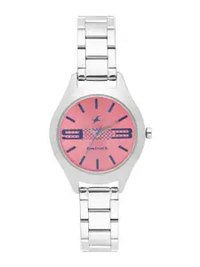 Fastrack Women Pink Analogue WatchNK6153SM02