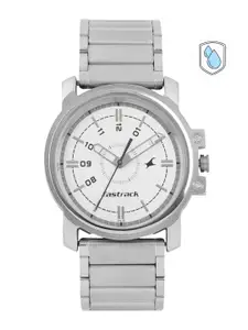 Fastrack Men Silver-Toned Analogue Watch NG3039SM01C_OR2