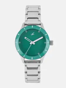 Fastrack Women Turquoise Blue Analogue Watch NK6078SM01
