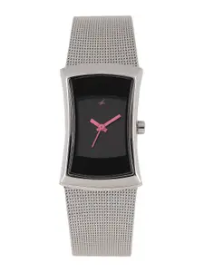 Fastrack Women Black Analogue Watch NK6093SM01_OR2