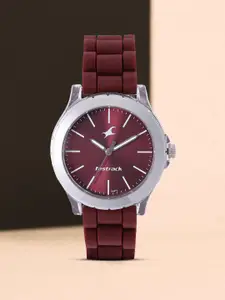 Fastrack Women Burgundy Analogue Watch 68009PP06_OR2