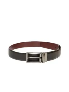 U.S. Polo Assn. Men Black & Brown Leather Reversible Belt