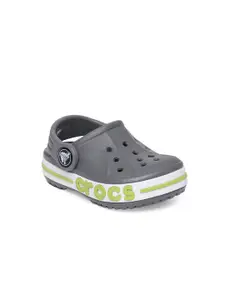 Crocs Crocs Boys Grey Solid Clogs