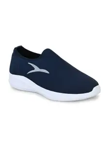 HIROLAS Men Navy Blue Running Shoes