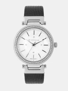 GIORDANO Women Silver-Toned Analogue Watch 2968-01