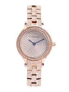 GIORDANO Women Rose Gold Analogue Watch A2089-33