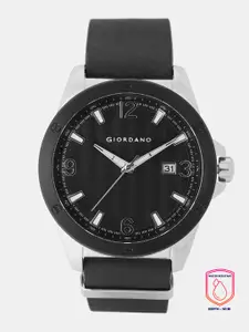 GIORDANO Men Black Analogue Watch 1756-01