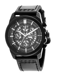 GIORDANO Men Black Analogue Watch R1214-01