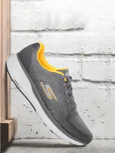 Skechers Men Grey Go Pure Running Shoes