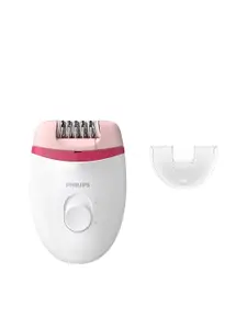 Philips Satinelle Epilator BRE245/00 Corded Compact with 2 Speed Setting-White