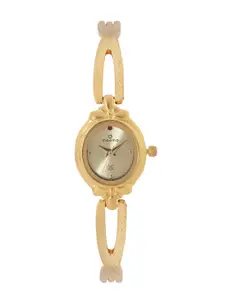 maxima Women Brass Dial & Bracelet Style Straps Analogue Watch 29377BMLY