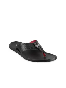 Metro Men Black Sandals