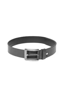 Roadster Men Navy Solid Leather Belt