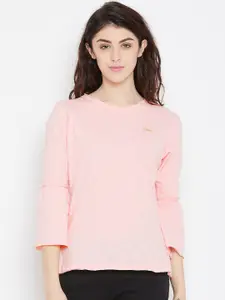 JUMP USA Women Pink Solid Top