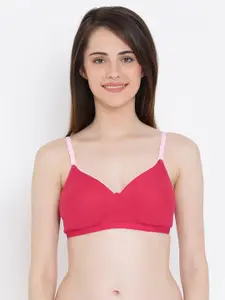 Clovia Cotton Rich Padded Non-Wired Multiway T-Shirt Bra