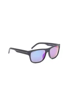 Fastrack Men Mirrored Rectangle Sunglasses NBP300GR3