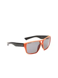 Fastrack Men Rectangle UV Protected Sunglasses NBP317BK1