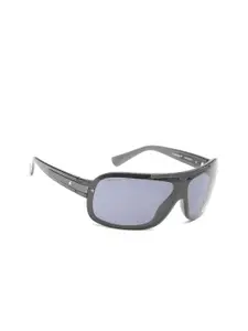 Fastrack Men Shield Sunglasses NBP336BK1